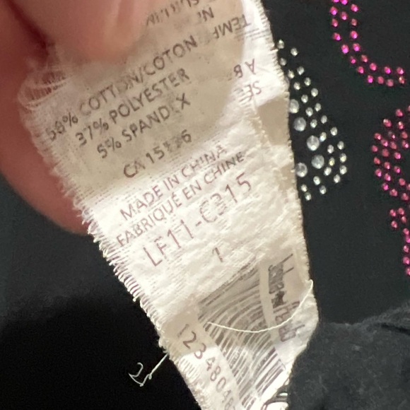 Joshua Perets Long Sleeve Top – Vintage, Gem Detail, Size XS - Picture 6 of 7